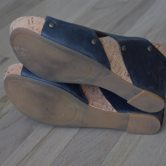 Lucky Brand Womens LK-Moran Wrap Wedge Sandals - Picture 8 of 11